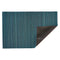 Skinny Stripe Indoor/Outdoor Shag Mat  option Turquoise