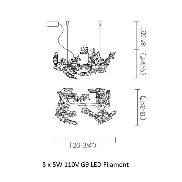 Hanami Pendant Light