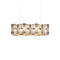 La Lollo Linear LED Pendant Light  option Gold