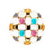 Mida Wall / Ceiling Light  option Multicolor