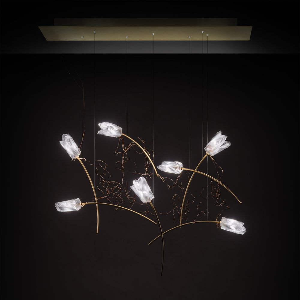 Tulip Linear LED Chandelier