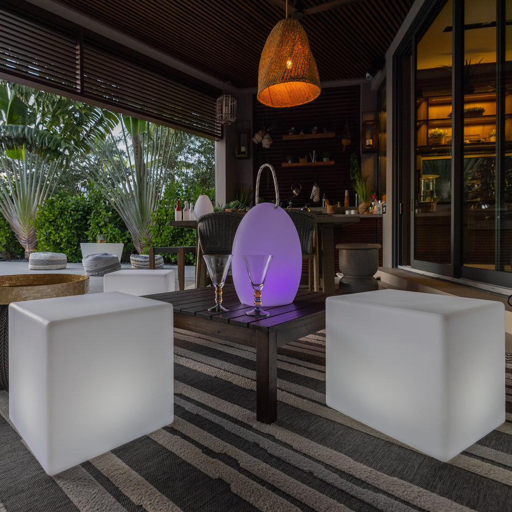 Amande Corde Outdoor Bluetooth LED Table Lamp