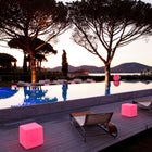 Cube Outdoor Bluetooth LED Floor Lamp
