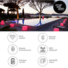 Flatball Outdoor Bluetooth LED Lamp