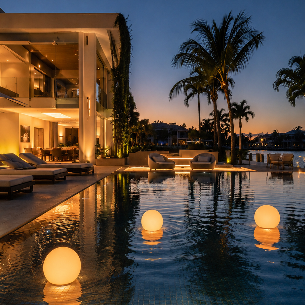 Pearl Outdoor Bluetooth LED Table Lamp