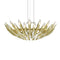 Chimes LED Pendant Light  option Satin Brass