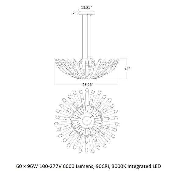 Chimes LED Pendant Light