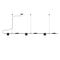Counterpoint™ LED Linear Pendant Light  option Satin Black