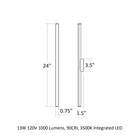 Fino LED Bathroom Vanity Light