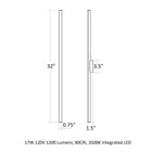 Fino LED Bathroom Vanity Light