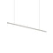 Fino Linear Pendant Light  option Satin Black