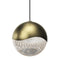 Grapes LED 1-Light Pendant Light  option Brass with Clear Glass