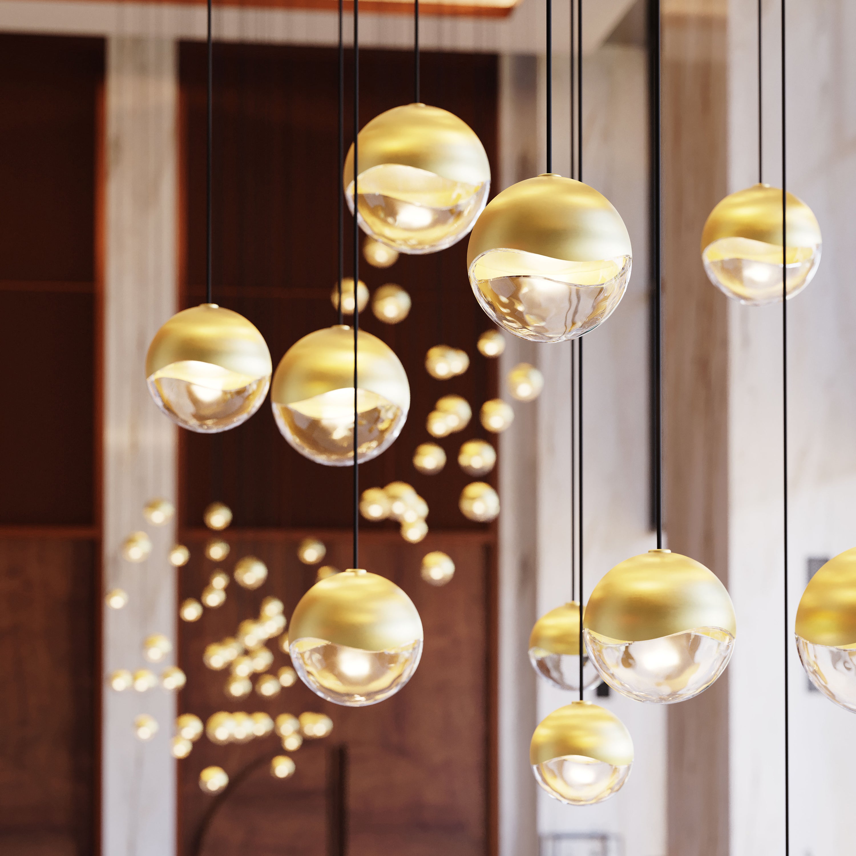 Sonneman Grapes Twenty Four Light Multi Pendant Light - 2Modern
