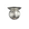 Hemisphere Flush Mount  option Natural Anodized