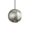 Hemisphere Pendant Light  option Natural Anodized