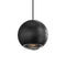 Hemisphere Pendant Light  option Textured Black