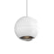 Hemisphere Pendant Light  option Textured White