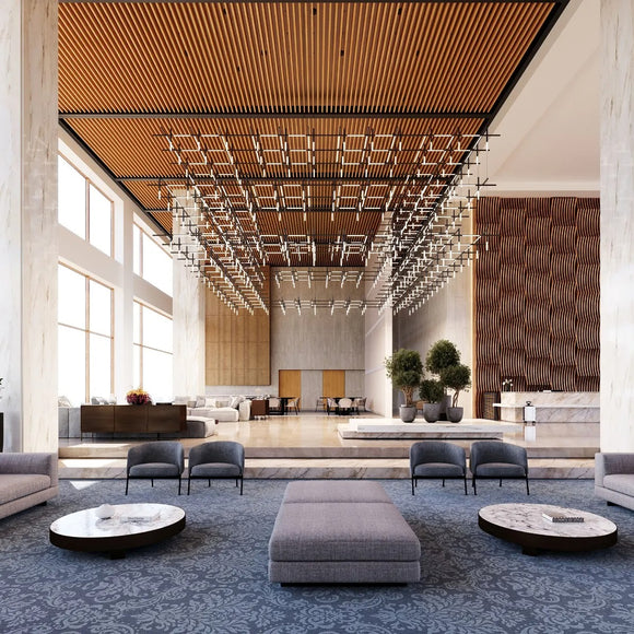 Labyrinth Square Chandelier