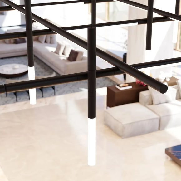 Labyrinth Square Chandelier