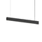 Lithe Two-Sided LED Pendant Light  option Textured Black