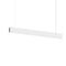 Lithe Two-Sided LED Pendant Light  option Textured White