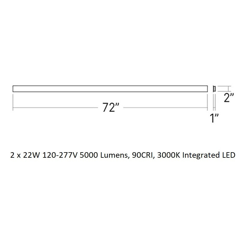 Lithe Two-Sided LED Wall Sconce