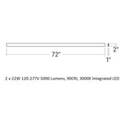 Lithe Two-Sided LED Wall Sconce