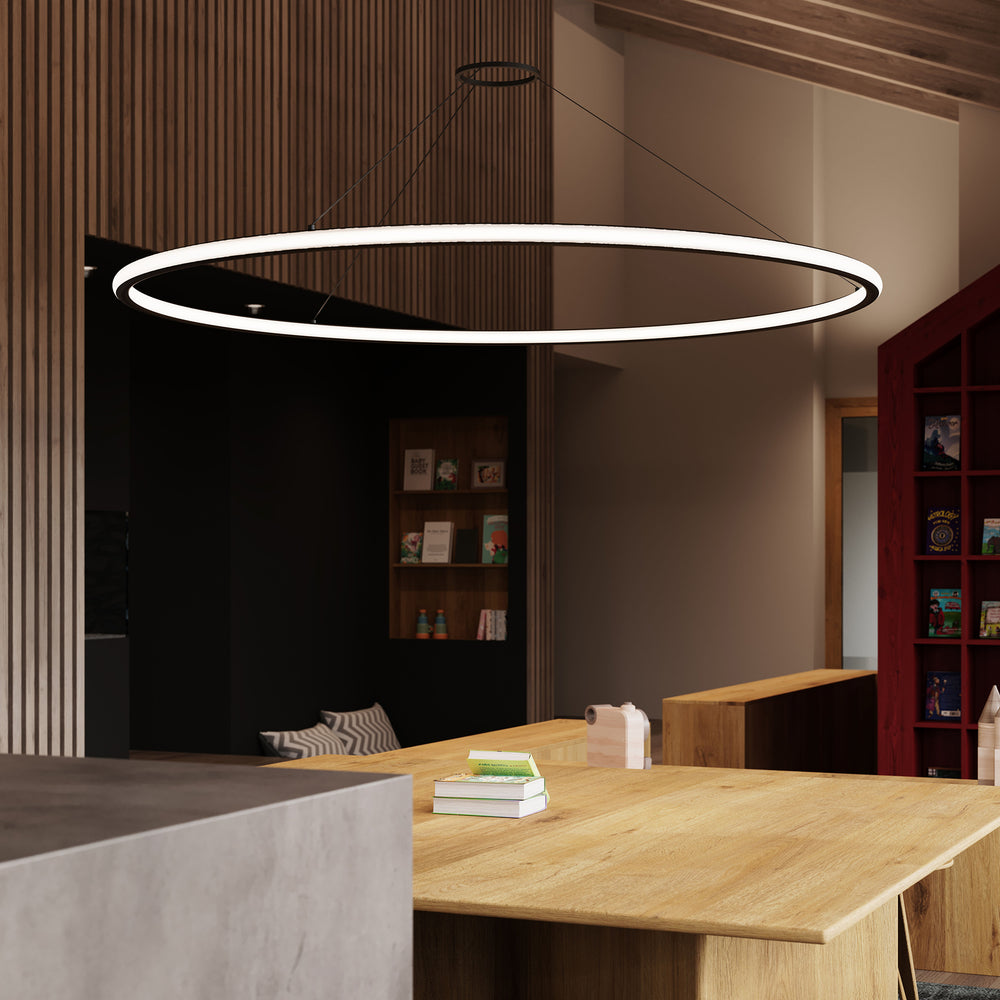 Luna Round LED Pendant Light