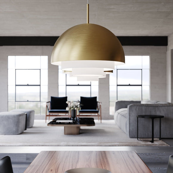 Modern Tiers Dome LED Pendant Light