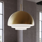 Modern Tiers Dome LED Pendant Light