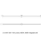 Purolinear 360 LED Wall Light