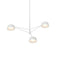 Ray LED Chandelier  option Warm Gray