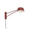 Ray LED Wall Sconce  option Oxide Red