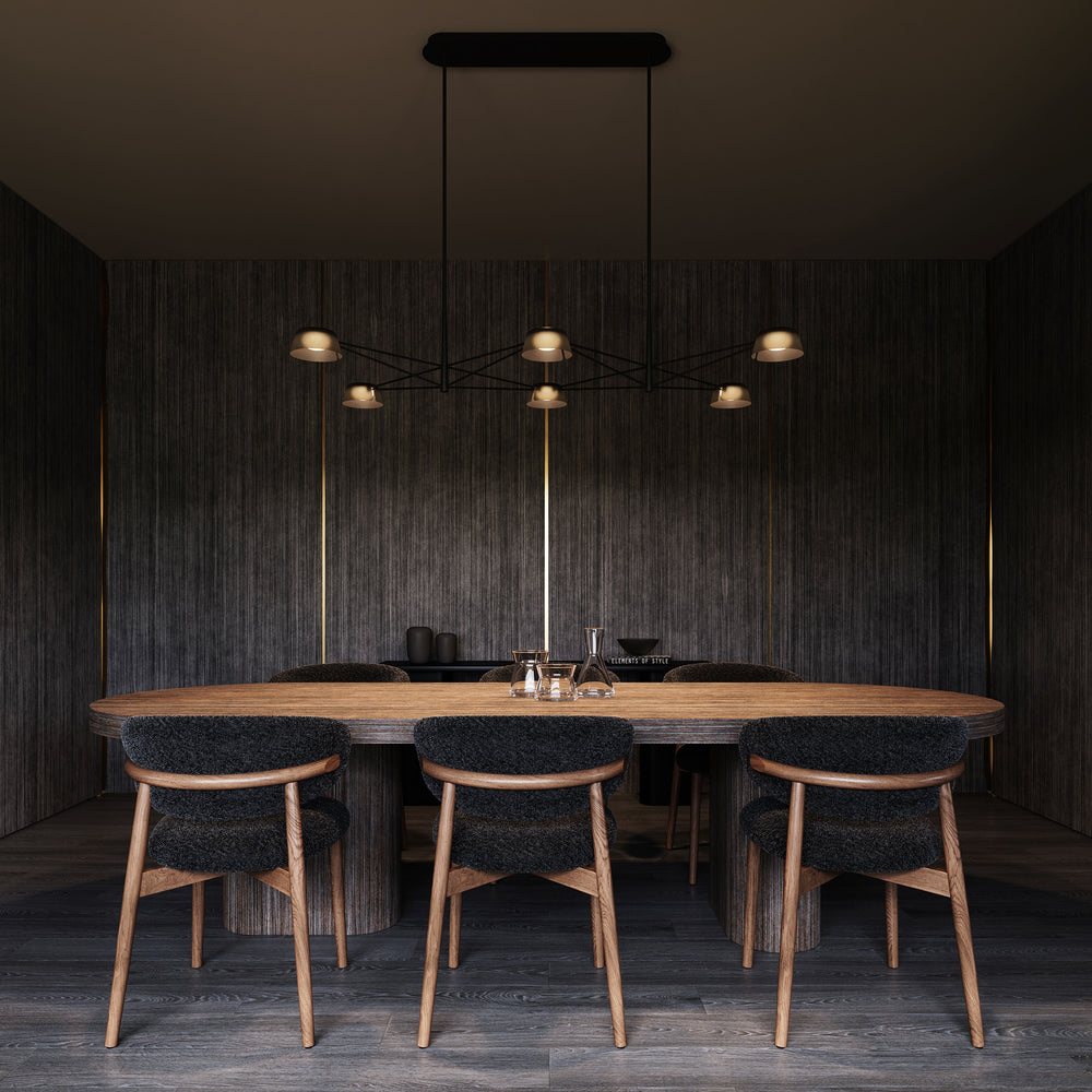 Ray Rectangle LED Chandelier
