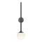 Sabon LED Wall Sconce  option Satin Black