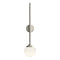 Sabon LED Wall Sconce  option Satin Nickel