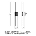 Scepter LED Bathroom Vanity Light