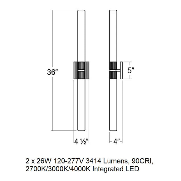 Scepter LED Bathroom Vanity Light