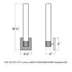 Scepter LED Wall Sconce