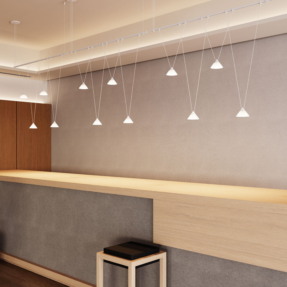 Suspenders 1-Tier Linear Multi Light Pendant Light