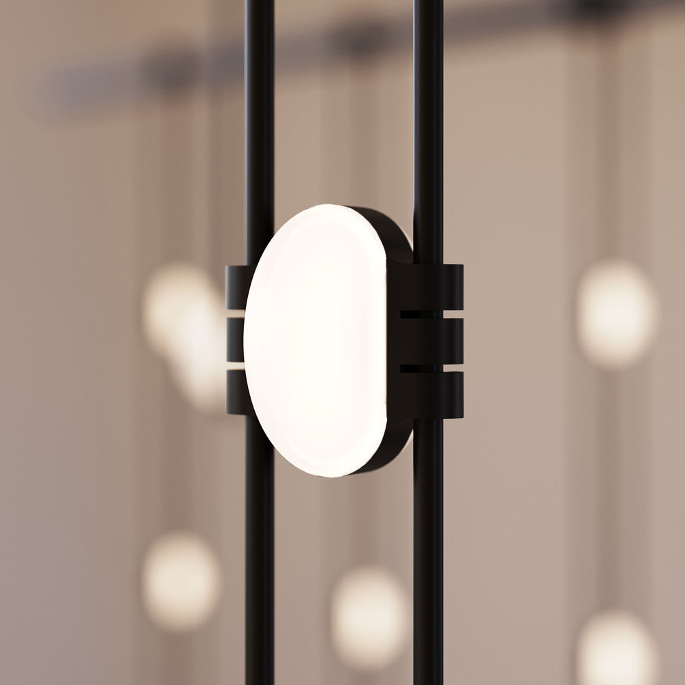 Suspenders Tri-Bar 4-Tier Multi Light Pendant Light