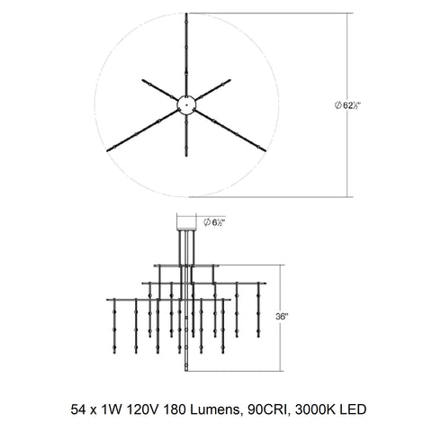 Modern Linear Suspension Lighting - 2Modern