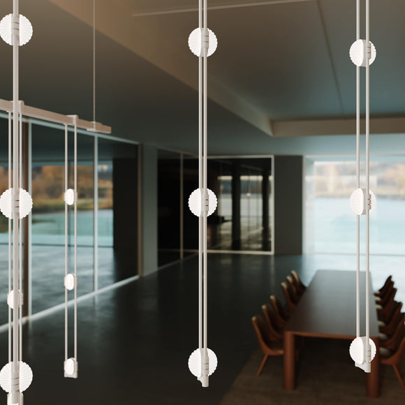 Suspenders Tri-Bar 4-Tier Multi Light Pendant Light