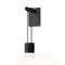 Suspenders Wall Light with Suspended Cylinder Luminaire  option Glass Diffuser