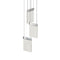 V Panels Multi-Light LED Pendant Light  option 3 Lights Standard