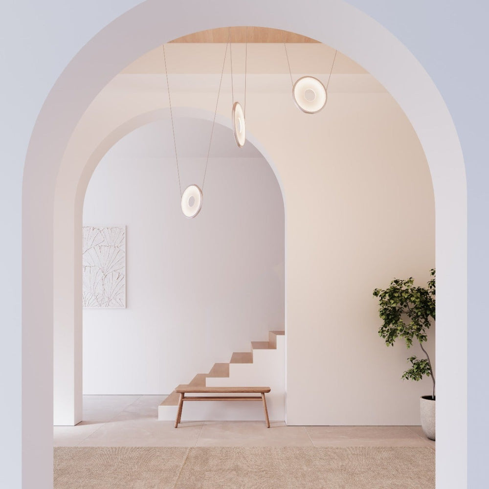 Yo Coin Adjustable LED Pendant Light