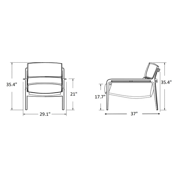 Alice Chaise Lounge Chair