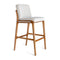Alice Stool  option Mel / Ivory Canvas