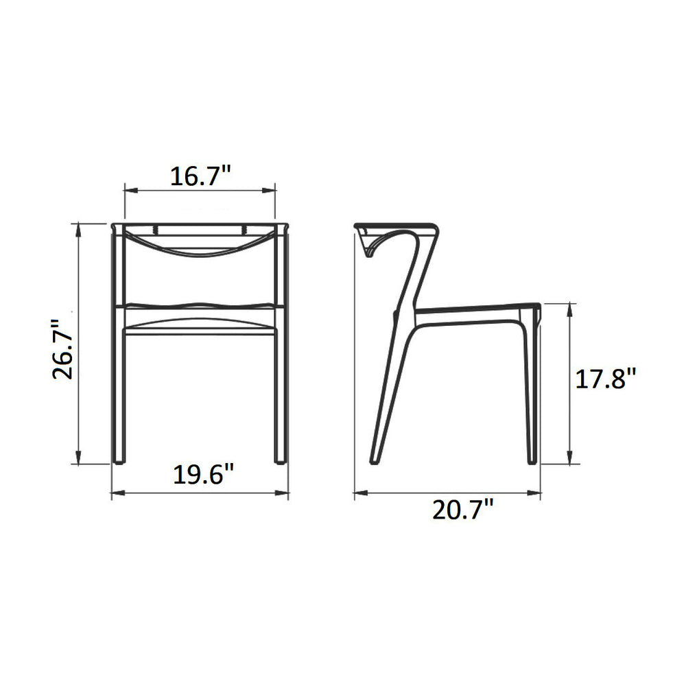 Duda Outdoor Dining Chair