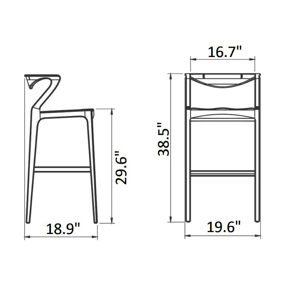 Duda Outdoor Stool